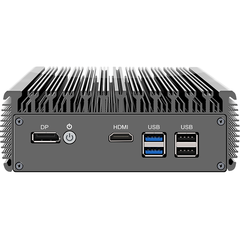 N5105/N6005 Soft Routing Six Network Port i226 Network Card DDR4 Dual Memory /M.2 NVMe Solid State /4 USB/RS232 Serial Port
