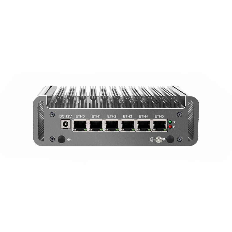Six network port N5105 soft routing mini host 2.5G network card M.2 NVMe solid state HDMI2.0/PV