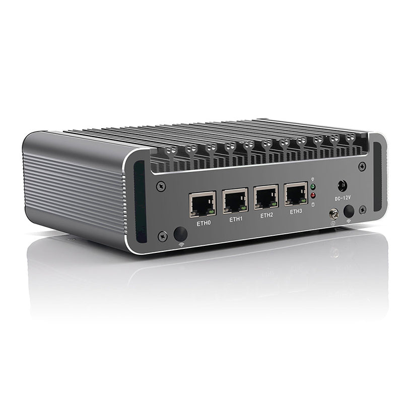 N5095/N5105/N6005 Soft Routing Mini Host 2.5g Network Card M.2 NVMe Solid State HDMI2.0/Pve/Esxi Fanless Energy-Saving Computer