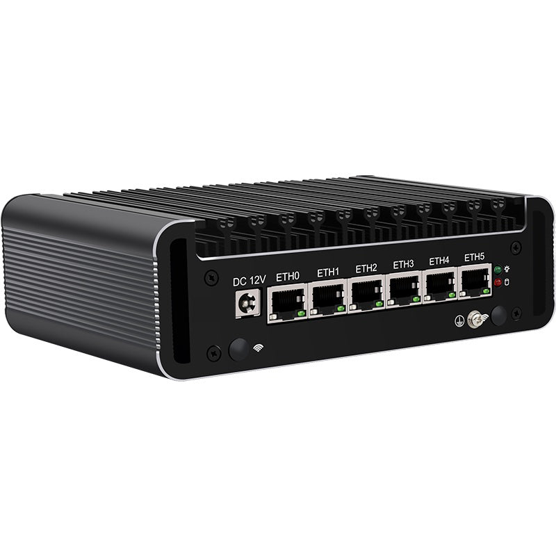 Six network port N5105 soft routing mini host 2.5G network card M.2 NVMe solid state HDMI2.0/PV