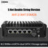 12th Generation Intel 2.5G Soft Router PC Celeron J6413J/6412 5 Network Ports i226-V LAN Fanless Mini PC Firewall Computer ESXi